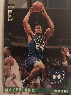 Jim Jackson Upper Deck Collectors Choice 1995 #116 Scouting Report • £1