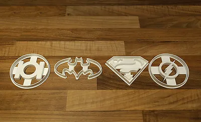£6.75 • Buy DC Cookie Cutters Batman Cookie Cutter, Superman, Green Lantern And Flash