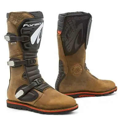 Motorcycle Boots | Forma Boulder Dry Waterproof UNBOXED Trials Adv Riding Dual • $240