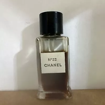 CHANEL No 22  4ml 0.13 Oz Mini Perfume Splash VTG • $47.50