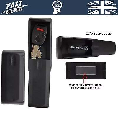 Master Lock Magnetic Car Key Holder Box Outside Secret Stash Safe Case   • £13.18