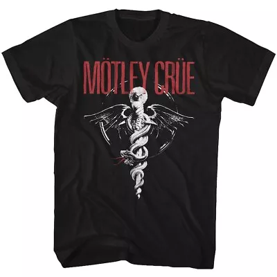 Motley Crue Classic Dr. Feelgood Black Adult T-Shirt • $33.59