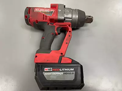 Milwaukee 2867-20 M18 FUEL High Torque 1  Impact Wrench AND M18 HD12 BATTERY • $619.99