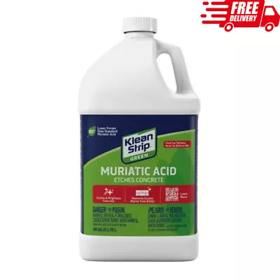 1 Gal. Green Muriatic Acid Free Shipping • $13.87