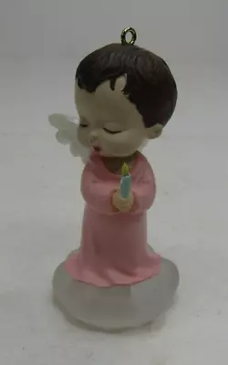 1990 Hallmark Keepsake Ornament Mary's Angels ROSEBUD Collectors Series Vintage • $13.49