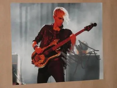 My Chemical Romance - Mikey Way - Signed 8  X 10  Color Photo • $179.41