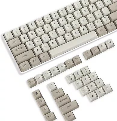 PBT Keycaps 110 Keys OEM Profile Double Shot Keycap Setfor Mechanical Keyboard • £10.99