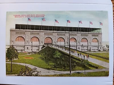 Vintage Postcard: Liberal Arts & Auto Building MN. State Fair Grounds MN. 2251 • $0.99