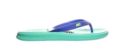 Nike Mens Solay Blue Flip Flops Size 15 (1718476) • $16.12