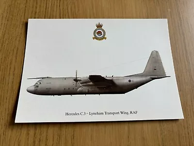 Royal Air Force Lockheed C-130 Hercules Postcard • £0.99