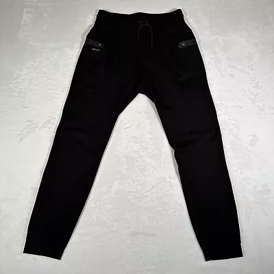 BYLT Premium Jogger Men Activewear Gym Pants Pockets Drawstring Black Size L EUC • $40.87