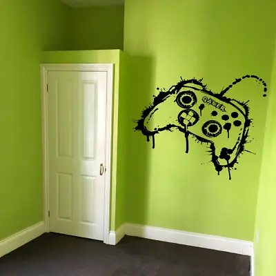 £8.97 • Buy Personalised XBOX Gamer Controller Gaming Boy Kids Wall Sticker Vinyl Decal V831