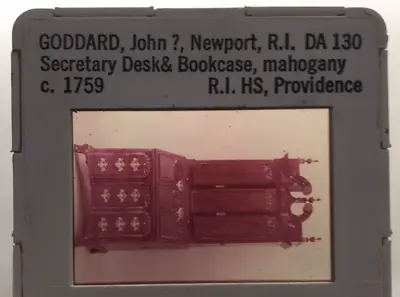 1759 Mahogany Secretary Desk & Bookcase By John Goddard DA 130 R. I. HS Slide • $9.71