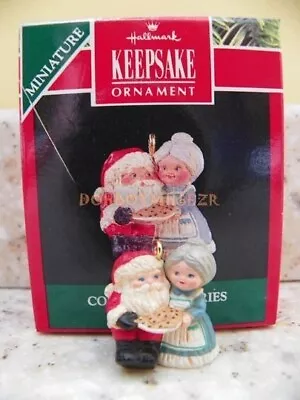 Hallmark 1991 The Kringles Santa Mrs. Claus Miniature Series Christmas Ornament • $8.99