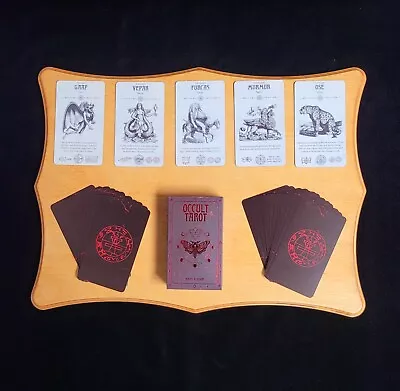 78 Card Occult Tarot Cards Deck And Guidebook Set English Version Beginner • $9.99