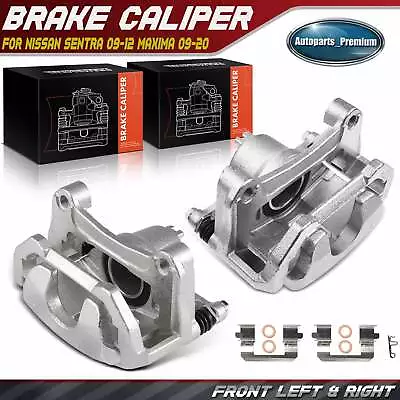 Disc Brake Caliper W/ Bracket For Nissan Maxima Sentra 2009-2012 Front LH & RH • $94.99