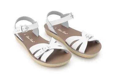 Sun San Salt Water Sandals Boardwalk White US W6 UK3 EU 36 AU4 W6 • $69.95