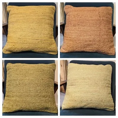 Jute Cushions 45cm X 45cm From Made.com 4 Different Colours • £15