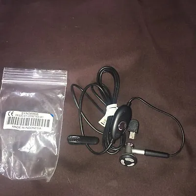 Rare Motorola SYN0896B Headphones Earbud Headset Mic Answer W490 V3 U6 Mini USB • $14.99