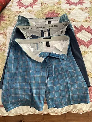 3 Pair Of Mens Golf Shorts 34 Lot Adidas & Greg Norman • $9.99