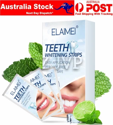 $3.99 • Buy ELAIMEI Teeth Whitening Strips Oral Hygiene Care Teeth Clean Professional Effect