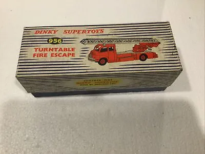 £65 • Buy Dinky Supertoys No 956 Turntable Fire Escape Engine Boxed