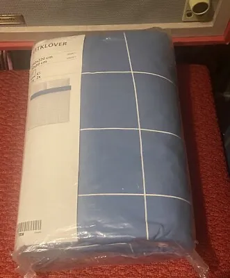 NEW Ikea Vitklover King Size Duvet Cover & Pillowcases (2) 220 X 240cm FREE P&P • £24