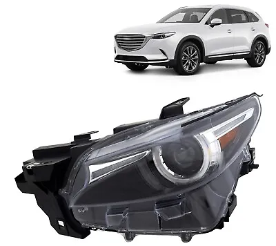 For Mazda CX-9 2016-2023 Headlight Assembly  W/Bulbs Bi-LED With AFS Left Side • $695.24