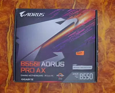 Gigabyte B550I Aorus Pro AX Motherboard AM4 AMD Mini ITX DDR4 64GB Parts Read • $39.49