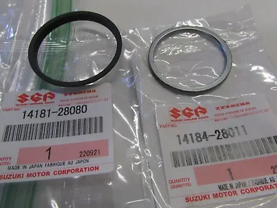 Suzuki Ts125 Ts185 Rv125 Tc125 Nos Exhaust Gasket And Exhaust Cushion Set • $19.99