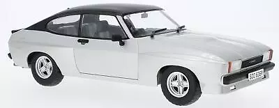 Model Car Group MCG 1:18 Scale Ford Capri MK II X-Pack Silver/Matte Black RHD  • £71.69