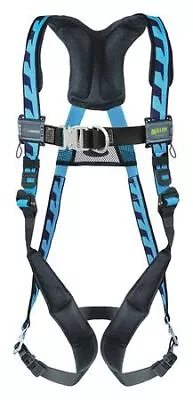 Honeywell Miller Acf-Qcdsmb Full Body Harness Vest Style S/M Polyester Blue • $466.99