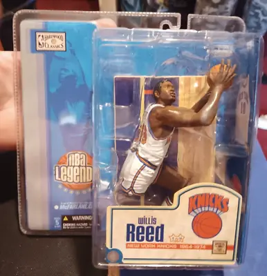Mcfarlane Nba Legends Series 1 Knicks Hof Willis Reed Figure Sealed • $15