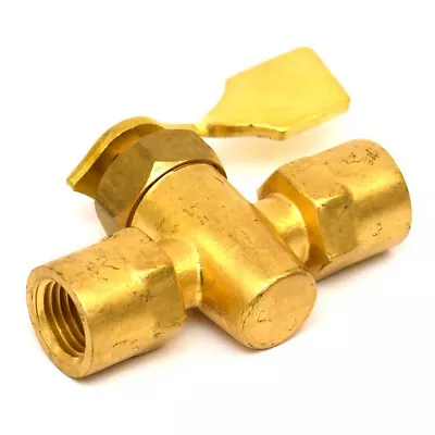 Sierra Marine Boat Shut Off Valve 18-1653 | 7/16 Inch FNPT Brass Fuel • $9