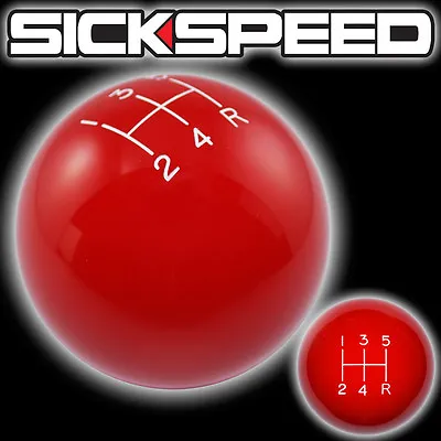 Red Ol' Skool Shift Knob For 5 Speed Short Throw Shifter Selector Un2 Kit A • $28.88