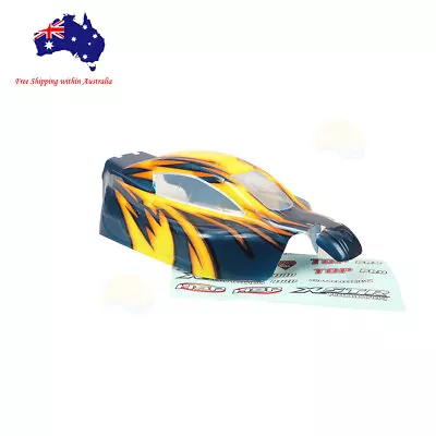 10718 HSP RC 1/10 Off Road Buggy Yellow And Blue Body Shell 31X17.6cm Redcat  • $23.99