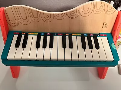 Wooden Toy Piano - Mini Maestro- Piano (no Music Sheets)  B Toys WORKS GREAT • $17