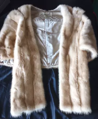 Beautiful Vintage Lockwood Fur Stole - Made In Long Beach Ca • $19.95