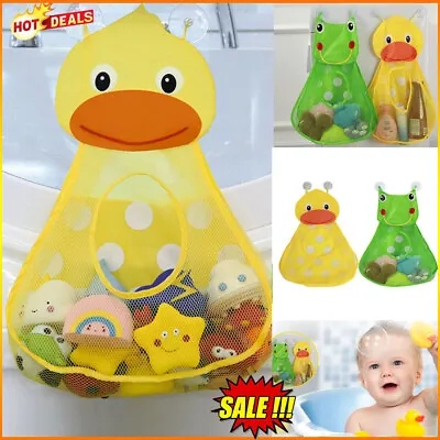 £3.54 • Buy Baby Bath Toy Tidy Shower Bag Suction Cup Bathroom Organiser Storage Net
