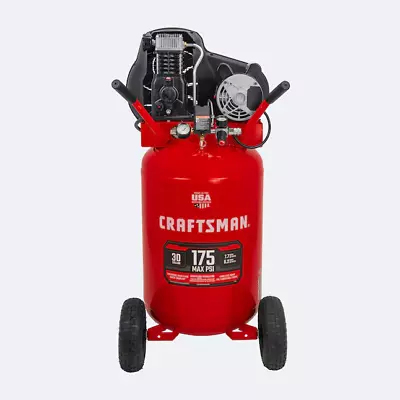 CRAFTSMAN 30-Gallons Portable 175 PSI Vertical Air Compressor • $903.99