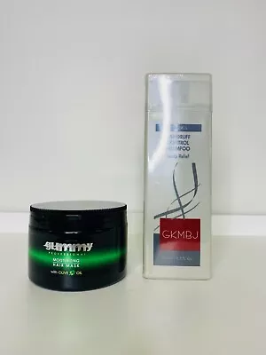 GKMBJ Dandruff Control Shampoo 250 Ml & Gummy Moisturizing Hair Mask 300ml Set  • $41.50
