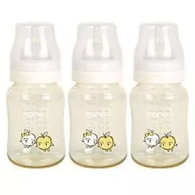 Momo Baby Wide Neck BPA-Free PES Bottles 9 Oz - 3 Bottles • $10.97