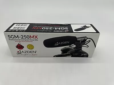 Azden SGM-250MX Mini-XLR Short Shotgun Microphone For Blackmagic Pocket Cinema • $50