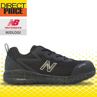 New Balance Logic SAFETY Work Shoes 2E Midlogi - Black / Orange • $189.95