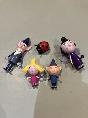 £4.99 • Buy Ben And Holly's Little Kingdom Figures Bundle X 5 Nanny Plum Elf Ladybird Rare