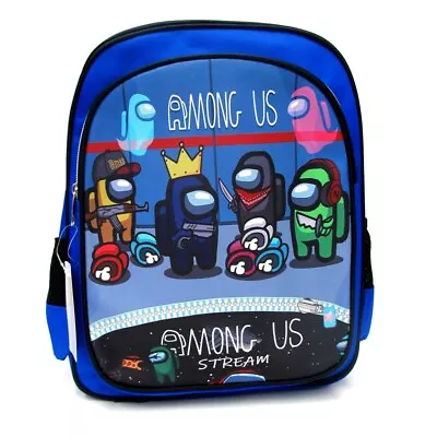 New Among Us Amongus Preschool Kindergarten School Backpack Kids Shoulder Bag • $19.76