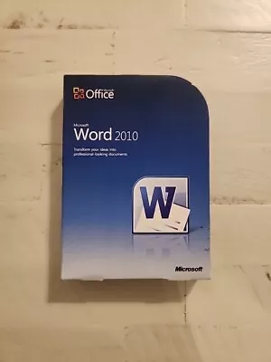 Microsoft MS Office Word 2010 • $100
