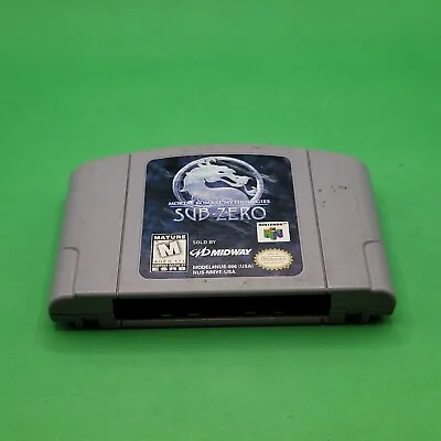 Mortal Kombat Mythologies: Sub-Zero (Nintendo 64 1997) N64 • $29.26