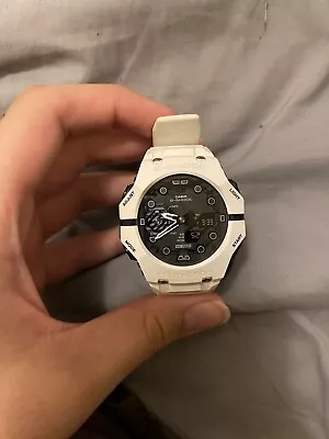 Casio G-Shock Analog-Digital GA-B001 Series All White Men's Watch GAB001-1A • $105