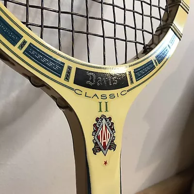 Vintage TAD Davis Classic Wooden Tennis Racquet  • $39.99